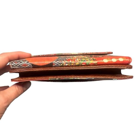 ICON Los Angeles “The Dancer” Double Flap Wallet Crossbody Bag - NWT - Picture 9 of 13